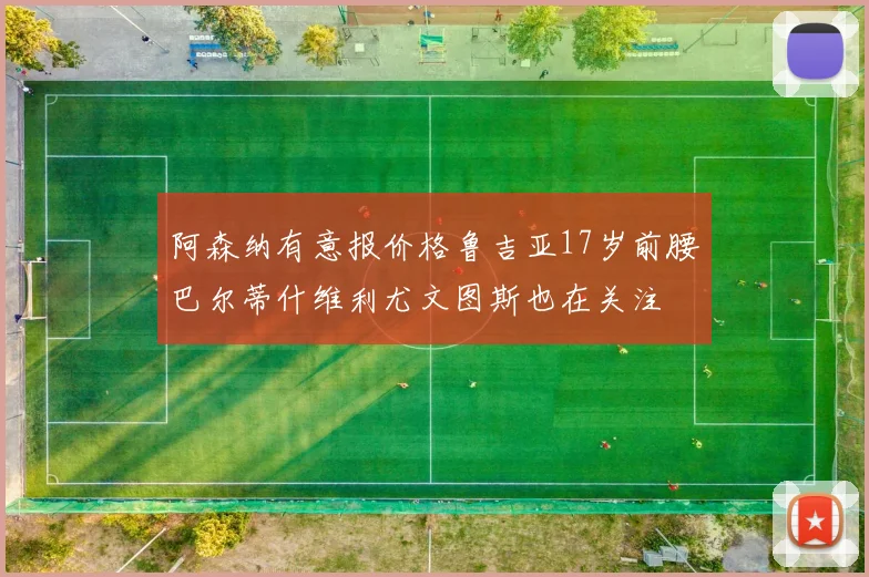 阿森纳有意报价格鲁吉亚17岁前腰巴尔蒂什维利尤文图斯也在关注